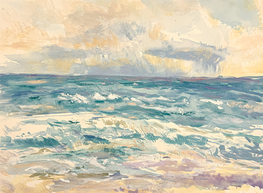 Plein Air Painting of West Palm Beach